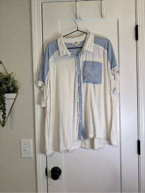 Umgee Dolman Sleeve Oversized Top